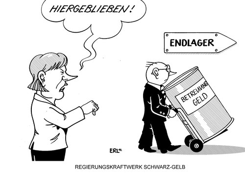 Regierungskraftwerk Schwarz-Gelb Regierungskraftwerk Schwarz-Gelb