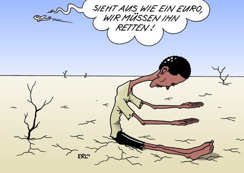 Cartoon: Rettung (medium) by Erl tagged rettung,mensch,hunger,hungersnot,dürre,ostafrika,somalia,geld,währung,krise,hilfspaket,rettungsschirm,euro,wert,rettung,mensch,hunger,hungersnot,dürre,ostafrika,somalia,geld,währung,krise,hilfspaket,rettungsschirm,euro,wert