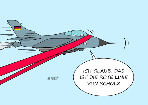 Rote Linie Rote Linie