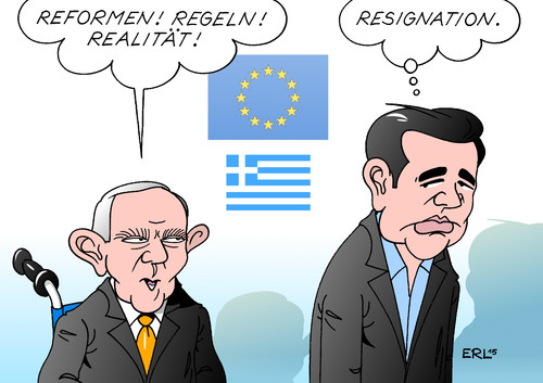 Schäuble Tsipras Schäuble Tsipras