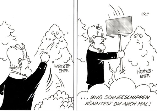 Schneeschippen Schneeschippen