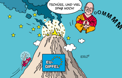 Scholz entrückt Scholz entrückt