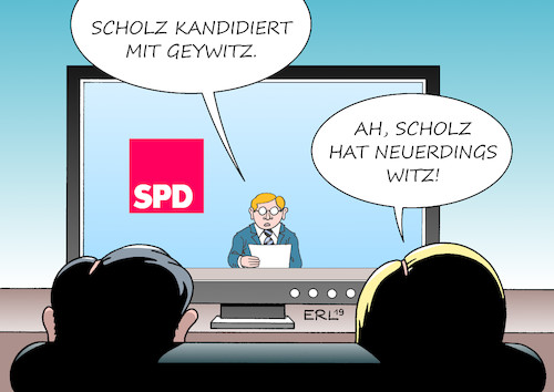 Scholz mit Geywitz I Scholz mit Geywitz I