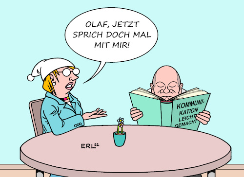 Cartoon: Scholz tut ja schon was er kann (medium) by Erl tagged bundeskanzler,olaf,scholz,problem,kommunikation,erklärung,politik,pandemie,krieg,russland,ukraine,inflation,klima,ampel,koalition,umfragen,beliebtheit,grüne,habeck,baerbock,bürgerinnen,bürger,michaela,michel,buch,theorie,praxis,karikatur,erl,bundeskanzler,olaf,scholz,problem,kommunikation,erklärung,politik,pandemie,krieg,russland,ukraine,inflation,klima,ampel,koalition,umfragen,beliebtheit,grüne,habeck,baerbock,bürgerinnen,bürger,michaela,michel,buch,theorie,praxis,karikatur,erl