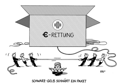 Schwarz-Gelb schnürt ein Paket Schwarz-Gelb schnürt ein Paket