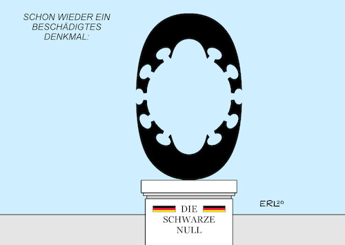 Cartoon: Schwarze Null (medium) by Erl tagged politik,corona,virus,pandemie,wirtschaft,konjunktur,einbruch,neuverschuldung,schwarze,null,denkmal,beschädigung,proteste,rassimus,karikatur,erl,politik,corona,virus,pandemie,wirtschaft,konjunktur,einbruch,neuverschuldung,schwarze,null,denkmal,beschädigung,proteste,rassimus,karikatur,erl