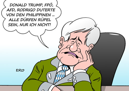 Seehofer hadert Seehofer hadert