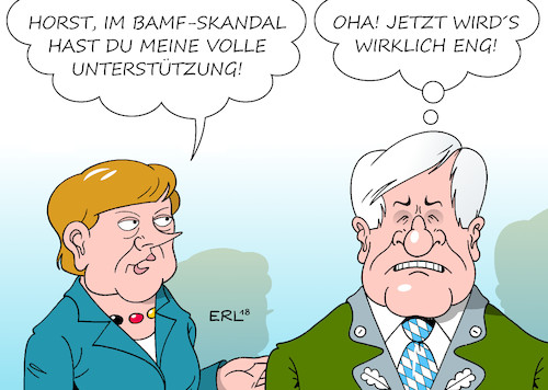 Seehofer Merkel