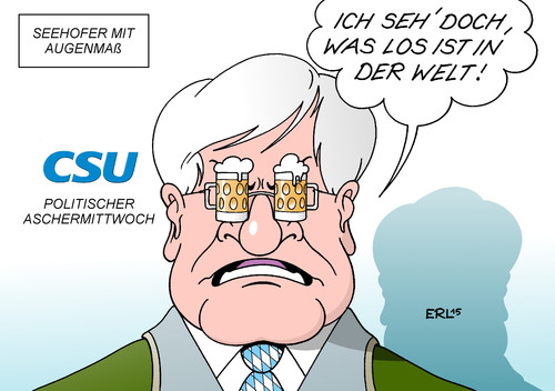 Seehofer mit Augenmaß