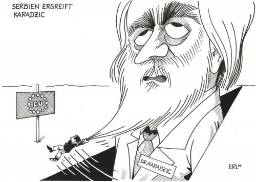 Serbien ergreift Karadzic Serbien ergreift Karadzic