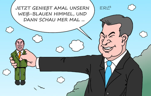 Söder hält an Aiwanger fest Söder hält an Aiwanger fest
