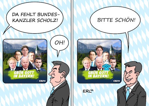 Söder kanns nicht lassen Söder kanns nicht lassen