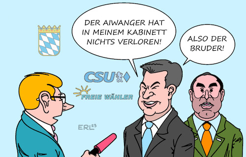 Söder und Aiwanger Söder und Aiwanger