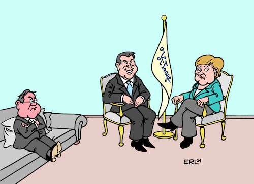 Cartoon: Sofa-Gate (medium) by Erl tagged politik,corona,virus,pandemie,covid19,lockdown,lockerung,öffnung,ministerpräsidenten,konkurrenten,kanzlerkandidatur,union,armin,laschet,nrw,cdu,markus,söder,bayern,csu,mutti,liebling,bundeskanzlerin,angela,merkel,eu,türkei,besuch,sofagate,brüskierung,kommissionspräsidentin,ursula,von,der,leyen,platz,sofa,stuhl,erdogan,ratspräsident,charles,michel,karikatur,erl,politik,corona,virus,pandemie,covid19,lockdown,lockerung,öffnung,ministerpräsidenten,konkurrenten,kanzlerkandidatur,union,armin,laschet,nrw,cdu,markus,söder,bayern,csu,mutti,liebling,bundeskanzlerin,angela,merkel,eu,türkei,besuch,sofagate,brüskierung,kommissionspräsidentin,ursula,von,der,leyen,platz,sofa,stuhl,erdogan,ratspräsident,charles,michel,karikatur,erl