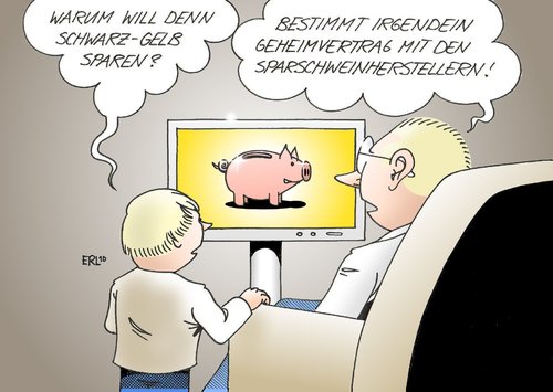 Sparen Schwarz-Gelb Sparen Schwarz-Gelb