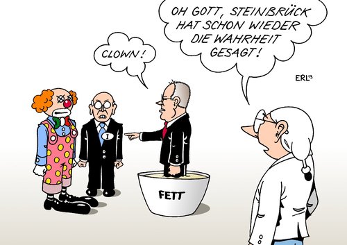 Steinbrück Clown Steinbrück Clown