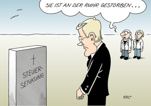 Cartoon: Steuersenkung Adieu (medium) by Erl tagged steuersenkung,fdp,unmöglich,landtagswahl,nrw,rhein,ruhr,gestorben,beerdigung,trauer,westerwelle,steuersenkung,fdp,unmöglich,landtagswahl,nrw,rhein,ruhr,gestorben,beerdigung,trauer,westerwelle,wahl,wahlen