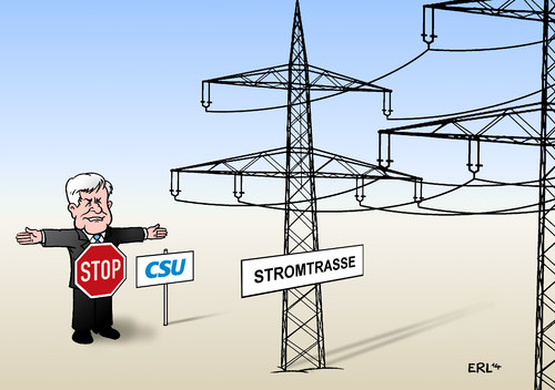 Stromtrasse Stromtrasse