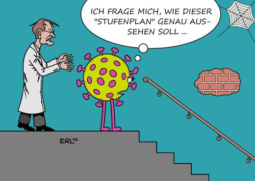 Cartoon: Stufenplan (medium) by Erl tagged politik,corona,virus,pandemie,covid19,gesundheitsminister,karl,lauterbach,spd,einigung,fdp,stufenplan,coronamaßnahmen,herbst,winter,frühjahr,infektionsschutzgesetz,keller,kellertreppe,karikatur,erl,politik,corona,virus,pandemie,covid19,gesundheitsminister,karl,lauterbach,spd,einigung,fdp,stufenplan,coronamaßnahmen,herbst,winter,frühjahr,infektionsschutzgesetz,keller,kellertreppe,karikatur,erl