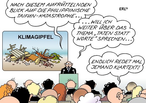 Taten statt Worte Taten statt Worte