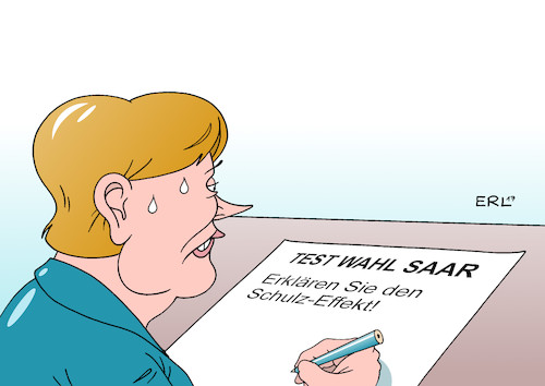 Cartoon: Testwahl I (medium) by Erl tagged wahl,landtagswahl,saarland,test,start,superwahljahr,cdu,ministerpräsidentin,annegret,kramp,karrenbauer,bundeskanzlerin,angekla,merkel,spd,anke,rehlinger,kanzlerkandidat,martin,schulz,effekt,karikatur,erl,wahl,landtagswahl,saarland,test,start,superwahljahr,cdu,ministerpräsidentin,annegret,kramp,karrenbauer,bundeskanzlerin,angekla,merkel,spd,anke,rehlinger,kanzlerkandidat,martin,schulz,effekt,karikatur,erl