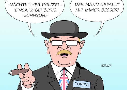 Cartoon: Tories love Boris (medium) by Erl tagged politik,brexit,austritt,großbritannien,gb,uk,eu,premierministerin,theresa,may,scheitern,nachfolger,favorit,tories,boris,johnson,rüpel,rechtspopulist,polizei,einsatz,nacht,familie,streit,karikatur,erl,politik,brexit,austritt,großbritannien,gb,uk,eu,premierministerin,theresa,may,scheitern,nachfolger,favorit,tories,boris,johnson,rüpel,rechtspopulist,polizei,einsatz,nacht,familie,streit,karikatur,erl