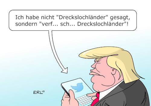 Trump dementiert Trump dementiert