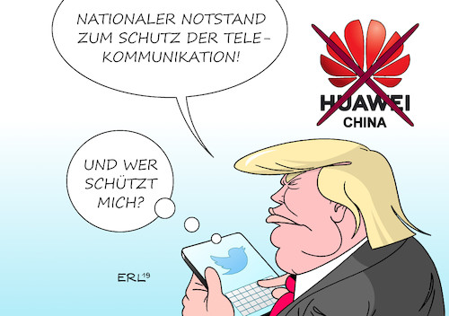 Trump gegen Huawei