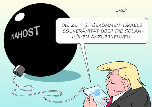 Trump Golanhöhen Trump Golanhöhen