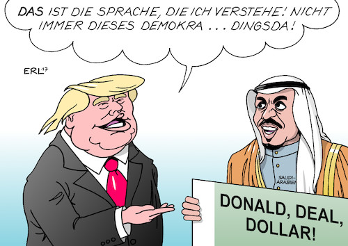 Trump Saudi-Arabien