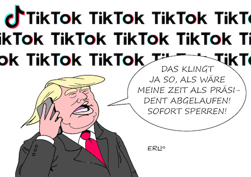 Trump Tik Tok Trump Tik Tok