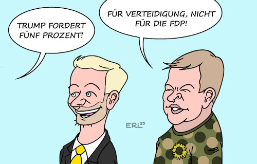 Trumps Forderung Trumps Forderung