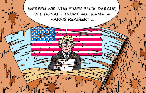 Trumps Reaktion Trumps Reaktion