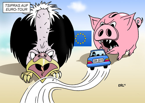 Tsipras auf Euro-Tour