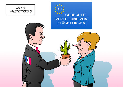 Valls Valentinstag