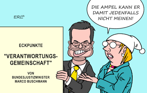 Cartoon: Verantwortungsgemeinschaft (medium) by Erl tagged politik,recht,konzept,bundesjustizminister,justizminister,marco,buschmann,verantwortungsgemeinschaft,freunde,freundinnen,rechte,angehörige,eheleute,ehepaare,unfall,krankheit,verantwortung,bundesregierung,ampel,streit,entfremdung,spd,grüne,fdp,karikatur,erl,politik,recht,konzept,bundesjustizminister,justizminister,marco,buschmann,verantwortungsgemeinschaft,freunde,freundinnen,rechte,angehörige,eheleute,ehepaare,unfall,krankheit,verantwortung,bundesregierung,ampel,streit,entfremdung,spd,grüne,fdp,karikatur,erl