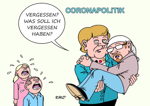 Cartoon: vergessen (medium) by Erl tagged politik,corona,virus,pandemie,covid19,lockdown,schließung,kontaktverbot,coronahilfen,wirtschaft,handel,gastronomie,öffnung,lockerung,coronapolitik,vergessen,kinder,jugendliche,schule,kita,kindergarten,jung,alt,bundeskanzlerin,angela,merkel,michel,karikatur,erl,politik,corona,virus,pandemie,covid19,lockdown,schließung,kontaktverbot,coronahilfen,wirtschaft,handel,gastronomie,öffnung,lockerung,coronapolitik,vergessen,kinder,jugendliche,schule,kita,kindergarten,jung,alt,bundeskanzlerin,angela,merkel,michel,karikatur,erl