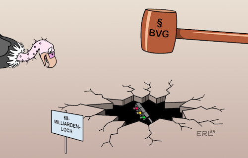 Cartoon: Vernichtendes Urteil (medium) by Erl tagged politik,finanzen,coronahilfen,notsituation,aussetzung,schuldenbremse,bundesregierung,ampel,spd,grüne,fdp,sondervermögen,klimaschutz,bundesverfassungsgericht,karlsruhe,urteil,finanzloch,60,milliarden,euro,pleite,pleitegeier,karikatur,erl,politik,finanzen,coronahilfen,notsituation,aussetzung,schuldenbremse,bundesregierung,ampel,spd,grüne,fdp,sondervermögen,klimaschutz,bundesverfassungsgericht,karlsruhe,urteil,finanzloch,60,milliarden,euro,pleite,pleitegeier,karikatur,erl