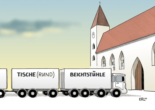 Cartoon: Voller Laster (medium) by Erl tagged kirche,missbrauch,sexuell,beichte,beichtstuhl,gespräche,runder,tisch,politik,kirche,missbrauch,sexueller mißbrauch,kinder,jugend,religion,glaube,skandal,beichte,beichtstuhl,gespräche,runder,politik,tisch,sexueller,mißbrauch