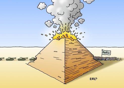 Vulkanausbruch in Ägypten Vulkanausbruch in Ägypten