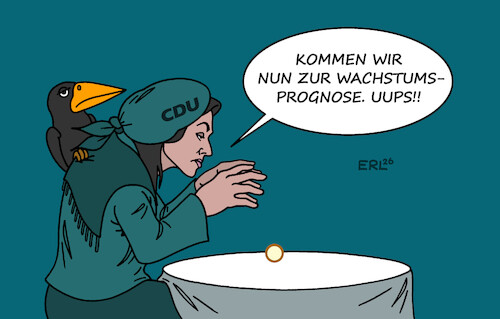 Cartoon: Wachstumsprognose (medium) by Erl tagged politik,irankrieg,energiepreise,wirtschaft,wachstum,minimal,wachstumsprognose,wirtschaftministerin,reiche,wahrsagerin,glaskugel,karikatur,erl,politik,irankrieg,energiepreise,wirtschaft,wachstum,minimal,wachstumsprognose,wirtschaftministerin,reiche,wahrsagerin,glaskugel,karikatur,erl