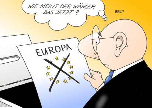 Cartoon: Wählermeinung (medium) by Erl tagged europa,wahl,eu,ablehnung,zustimmung,urne,politik,wahl,wahlen,europa,europawahl,eu,politiker,abgeordnete,europawahlen,europäische union,mehrheit,wähler,europäische,union,wahlbeteiligung,zustimmung,urne,ablehnung,wahlhelfer