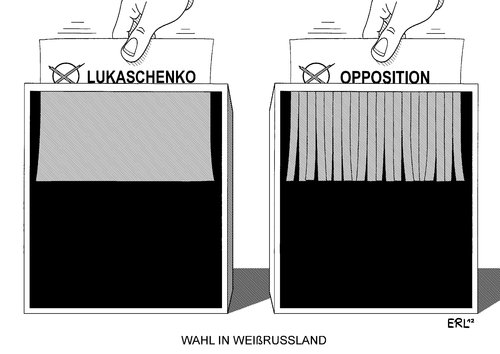 Wahl in Weißrussland