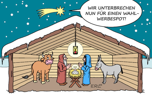 Wahlkampf in der Weihnachtszeit Wahlkampf in der Weihnachtszeit
