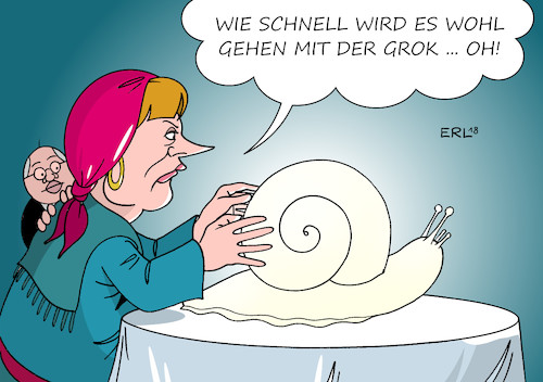 Cartoon: Wahrsagerin (medium) by Erl tagged neujahr,2018,politik,regierung,koalition,schwarz,rot,groko,grosse,cdu,csu,spd,bundeskanzlerin,angela,merkel,wahrsagerin,kristallkugel,schnecke,martin,schulz,vorhersage,zukunft,ehe,liebe,karikatur,erl,neujahr,2018,politik,regierung,koalition,schwarz,rot,groko,grosse,cdu,csu,spd,bundeskanzlerin,angela,merkel,wahrsagerin,kristallkugel,schnecke,martin,schulz,vorhersage,zukunft,ehe,liebe,karikatur,erl