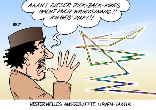 Westerwelles Libyen-Taktik Westerwelles Libyen-Taktik