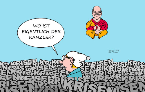 Wo ist der Kanzler? Wo ist der Kanzler?