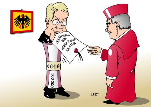 Wulff ernennt Verfassungsrichter Wulff ernennt Verfassungsrichter