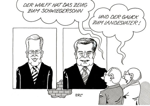 Wulff und Gauck