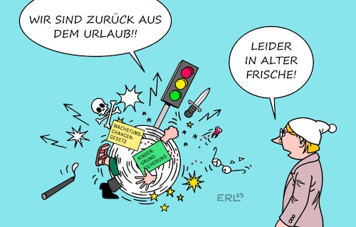 Zurück aus dem Urlaub Zurück aus dem Urlaub